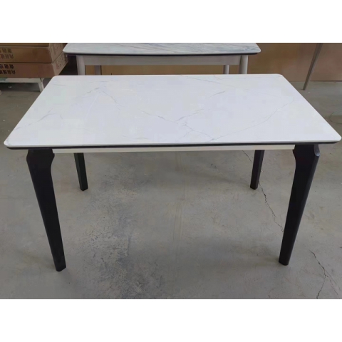 勝芳餐桌批發 巖板餐桌 巖板桌 輕奢簡約現代時尚餐廳家具 小戶型廚房家用 經濟型巖板桌 冠榮家具