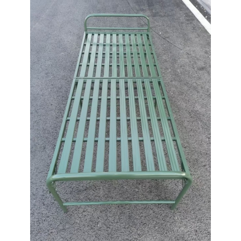 兩折床，軍綠床，救災床