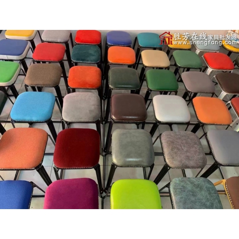 勝芳凳子批發(fā)   鋼筋凳，套凳，方凳  北歐凳 軟包凳 鐵腿凳子 餐桌凳 套凳 凳子家用餐桌凳 鐵藝 簡約輕奢鋼 筋凳 可摞疊凳 網(wǎng)紅凳 加厚圓凳雙興家具