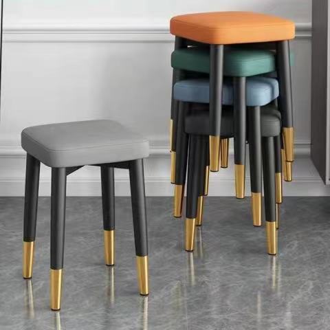 勝芳凳子批發(fā)   鋼筋凳，套凳，方凳  北歐凳 軟包凳 鐵腿凳子 餐桌凳 套凳 凳子家用餐桌凳 鐵藝 簡約輕奢鋼 筋凳 可摞疊凳 網(wǎng)紅凳 加厚圓凳雙興家具