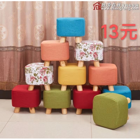 勝芳寵物凳批發 換鞋凳 儲物凳 寵物凳 沙發凳 矮凳 坐墩 方皮墩批發 客廳家具 臥室家具皮墩_換鞋凳 雙強家具