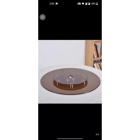 勝芳轉盤批發 玻璃轉盤 餐桌轉盤 挖洞轉盤 實心大轉盤 鋼化玻璃轉盤加餐臺 加餐臺  輔助輪 光輝鋼化玻璃