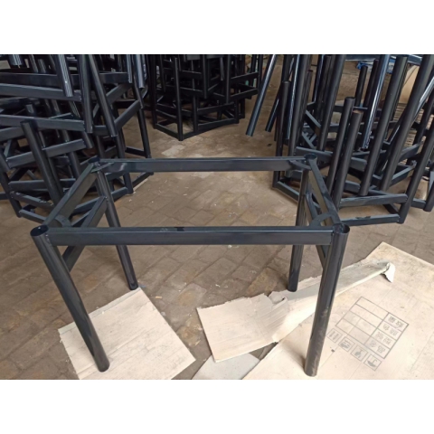 勝芳桌架批發 折疊桌架子 長桌雙層桌架 鐵架 桌子腿 單層桌腿 簡易餐桌架子 對折架 會議桌架 鑫潮家具