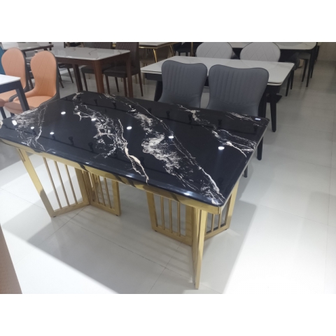 勝芳餐桌批發 理石餐臺 歐式餐桌椅 巖板餐臺 簡約餐桌椅 小戶型理石餐桌  餐廳家具  百思德家具