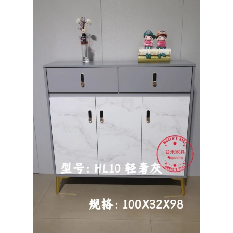 勝芳鞋柜批發 實木鞋柜 板式鞋柜 儲物柜 門外陽臺玄關柜 出租房鞋柜 新款進門客廳收納柜 會來家具