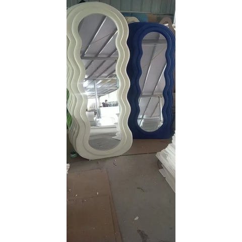 勝芳家具批發 鋁合金穿衣鏡 全身鏡 試衣鏡 落地鏡 服裝店鏡子 臥室長鏡子 全身鏡 簡約 立體 移動 卓然家具