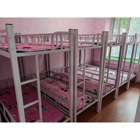 勝芳床鋪批發 輔導班午托床 上下床 高低床 小學生鐵床 上下鋪  雙層床 鐵架床 鐵藝床 福牛家具