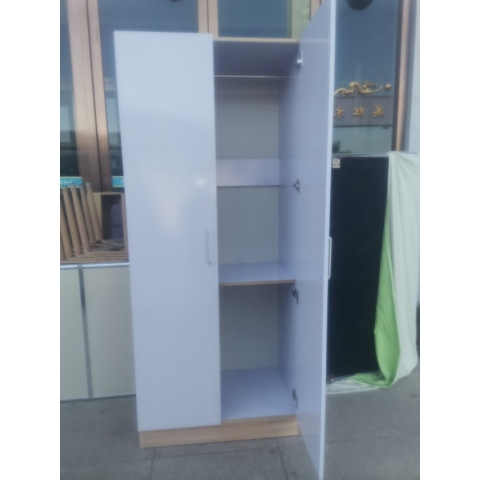 勝芳家具批發 衣柜 木質衣柜 兩開門衣柜 板式衣柜批發 兩開門衣柜 現代簡約衣柜 臥室家具 勝發家具