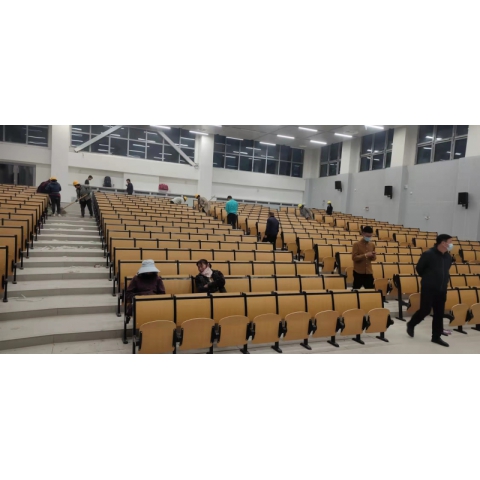 【嘉琪家具】廠家直供勝芳階梯教室排椅 禮堂椅 學生排椅  課桌椅 影院椅 報告廳椅 培訓椅 會議室聯排椅