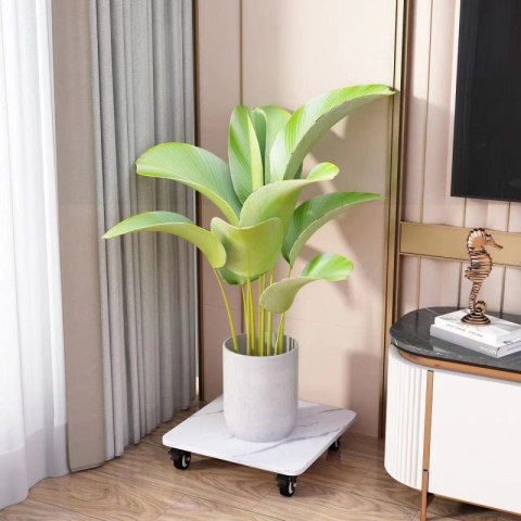 勝芳家具批發 花托批發    可移動花托 巖板花托 室內清新  理石家具 板式家具 客廳家具 強大家具