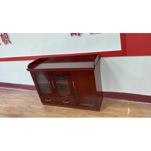 勝芳茶水柜批發 儲物柜 實木茶水柜 實木辦公儲物柜 辦公家具 中瑞家具