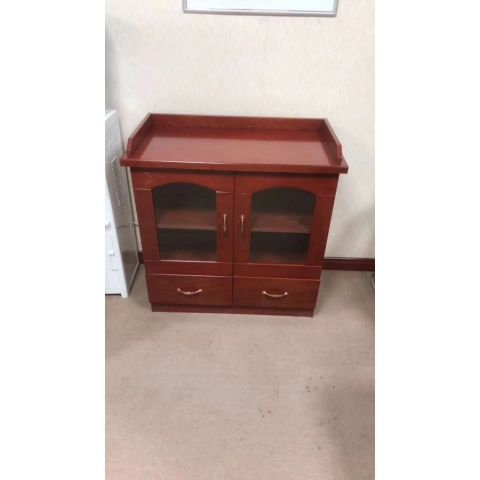 勝芳茶水柜批發 儲物柜 實木茶水柜 實木辦公儲物柜 辦公家具 中瑞家具