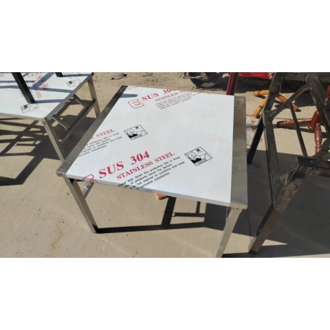 勝芳不銹鋼桌批發 圓桌  方桌 地攤桌 餐桌 快餐桌 折疊桌 家用折疊桌 戶外折疊桌 金屬桌 恒毅家具批發