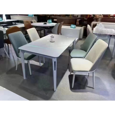 勝芳餐桌批發 巖板餐桌 餐臺 巖板 時尚家用餐桌 簡約餐臺 廚房家具 歐式家具 家用家具 博延家具