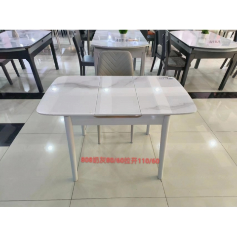 勝芳餐桌批發 家用餐桌 巖板餐桌 簡易餐桌  抽拉臺 世豪家具