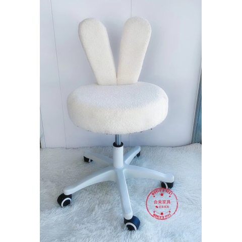 勝芳化妝椅批發 羊羔絨椅子 臥室女生 電腦椅 化妝椅 書房書桌 靠背轉椅 奶油風升降椅 會來家具