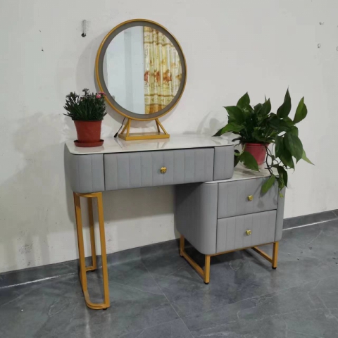 勝芳梳妝臺批發 現代簡約梳妝臺 網紅小型化妝桌 輕奢 梳妝臺 梳妝桌 化妝柜 臥室梳妝臺  高顏值梳妝臺 銘澤家具