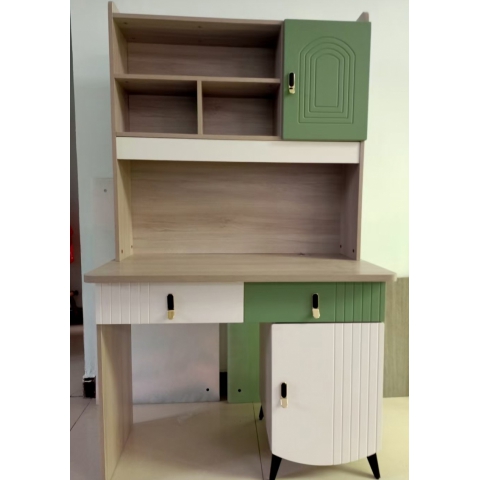 勝芳書桌電腦桌批發 書桌  電腦桌  學習桌 課桌 書架  書架一體 多寶閣 實木書桌 家用書桌 王偉家具