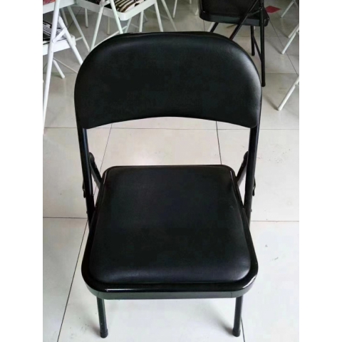 勝芳折疊椅批發 培訓椅 可折疊椅子 職員辦公接待椅 會場靠背椅子 會議折椅 福運旺家具