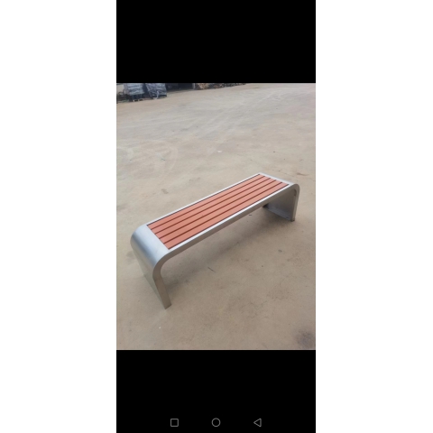 勝芳公園椅批發 戶外長椅 塑木實木椅 休閑園林椅廣場小區排椅 戶外座椅 戶外家具 星澤家具