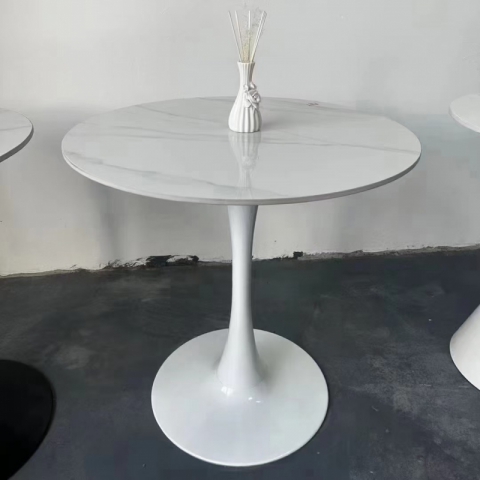 勝芳家具伊姆斯桌批發 餐桌 圓桌 巖板桌 實木桌 北歐 簡約時尚 咖啡桌 洽談桌 經濟實用 甜品餐桌 廠家直銷 創贏家具