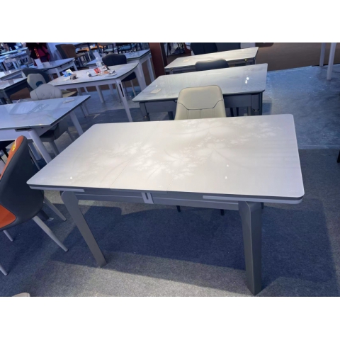 勝芳餐桌批發 理石餐桌 長條桌 抽拉臺 歐式餐桌 歐式餐臺 簡約餐桌 小戶型巖板餐桌 理石餐桌椅組合 巖板餐臺 歐式家具 隆派家具