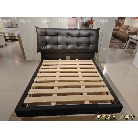 勝芳床鋪批發 雙人床 軟床 現代簡約軟床 北歐輕奢軟床 臥室家具 小戶型家具 高檔床 高端床 宇鑫家具