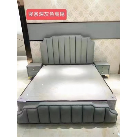 勝芳床鋪批發 雙人床 軟床 現代簡約軟床 北歐輕奢軟床 臥室家具 小戶型家具 高檔床 高端床 宇鑫家具