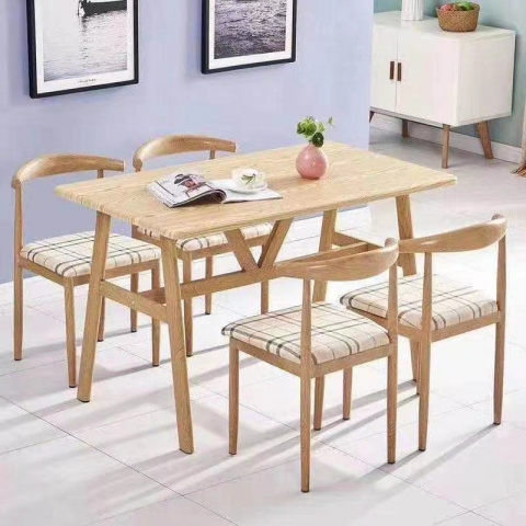 勝芳快餐桌椅家具批發 牛角椅  K字桌批發 餐椅  餐桌   餐臺    簡約餐桌   餐桌椅組合  萬鵬家具