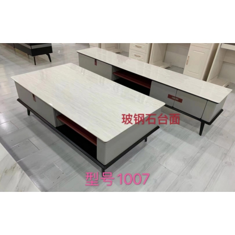 勝芳茶幾電視柜批發 板式茶幾電視柜 時尚茶幾組合 歐式 簡約 客廳家具 歐式家具 北歐 日上家具