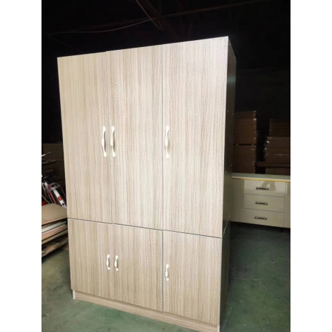 勝芳家具批發衣柜 高光板衣柜 木質衣柜 兩開門衣柜 板式衣柜 時尚衣柜 現代簡約衣柜 臥室家具永興家具