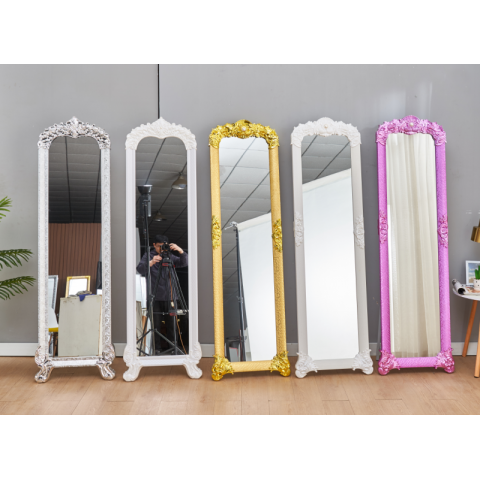 勝芳穿衣鏡批發 全身鏡 試衣鏡 落地鏡 服裝店鏡子 臥室長鏡子 瘦身鏡 全身鏡 簡約 立體 移動 家用 天晟家具