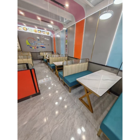 勝芳家具卡座批發 鍍金卡座 亞克力卡座 卡座 高檔 訂制 長條椅 宴會 快餐桌椅 巖板桌 不銹鋼 噴金 黑 家庭 餐館 飯店 酒店 長條桌 圓桌 時尚 久順家具