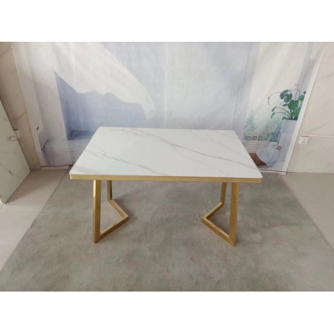 勝芳餐桌批發 巖板餐桌 家用餐桌 鐵藝餐桌 景茹家具