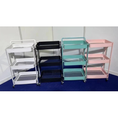 勝芳置物架批發 小推車置物架 落地多層架 多用架 收納架 儲物架 理容車