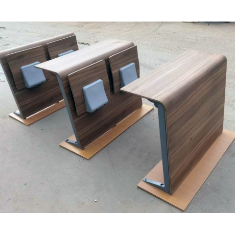 勝芳學生課桌椅批發 軟包階梯教室排椅  禮堂椅 聯排椅 階梯教室桌椅 學生排椅 課桌椅 暢博嘉校具