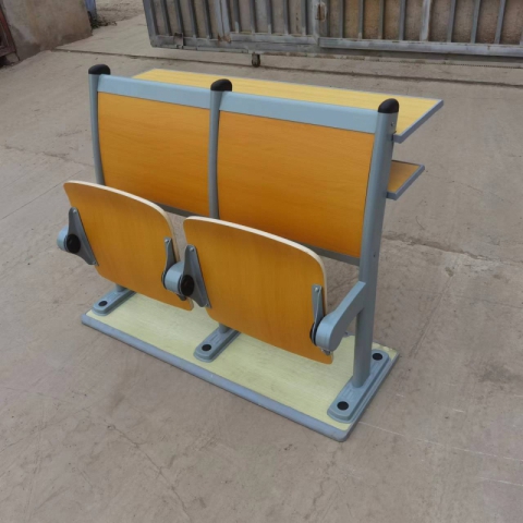 勝芳學生課桌椅批發 軟包階梯教室排椅  禮堂椅 聯排椅 階梯教室桌椅 學生排椅 課桌椅 暢博嘉校具