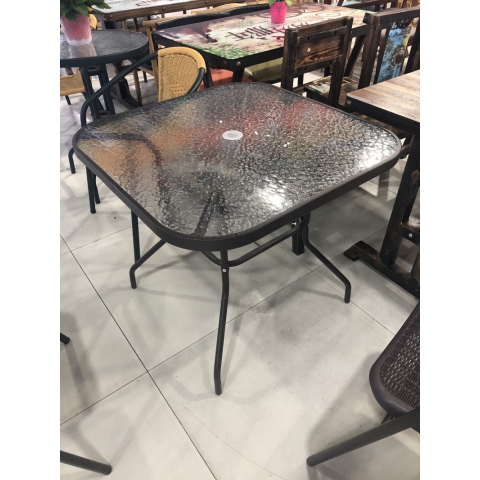 勝芳戶外桌椅批發 露臺桌 戶外桌 玻璃臺 戶外咖啡臺 網紅陽臺桌 沙灘桌 迎賓家具