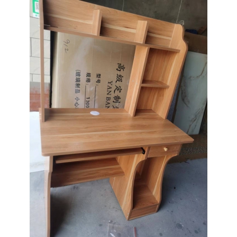 勝芳書桌電腦桌批發 書桌  電腦桌  學習桌 課桌 書架  書架一體 多寶閣 實木書桌 家用書桌 王偉家具