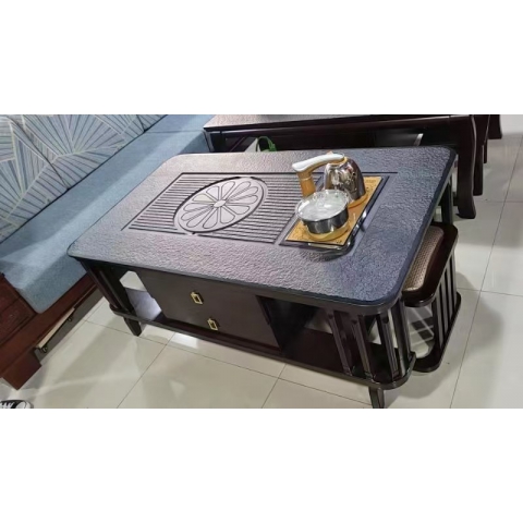 香河茶道桌批發 茶道茶幾 功夫茶幾 茶桌 實木茶幾 實木茶桌 新中式茶幾 潤澤家具