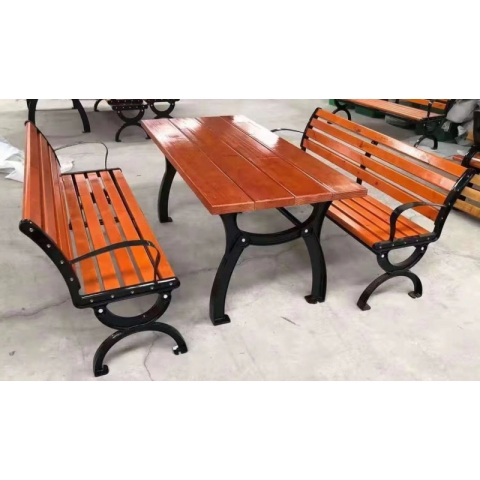 勝芳桌椅批發 塑木戶外桌椅 桌椅組合 木條桌椅 長桌長凳 戶外圓桌 戶外椅子  戶外家具 博涵家具