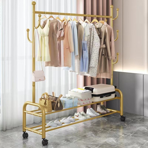 勝芳家具批發 衣帽架 衣架  實木衣架  落地衣架 創意衣架 掛衣架 衣服架 衣帽架 臥室衣架 臥室家具 簡易家具 佰達家具