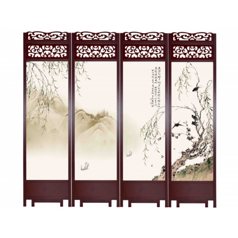 勝芳屏風 隔斷 折屏 移動屏風 酒店屏風 酒店隔斷 客廳屏風 客廳隔斷批發 酒店家具 津揚屏風