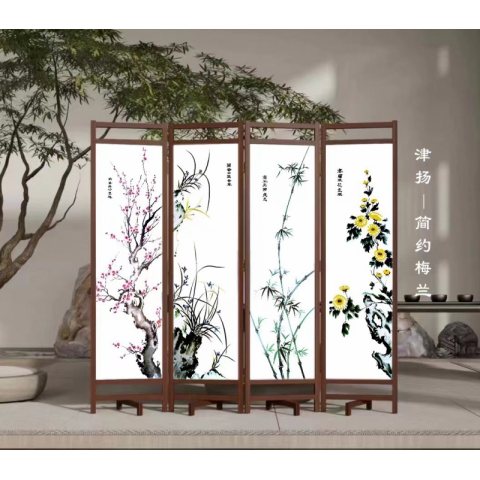 勝芳屏風 隔斷 折屏 移動屏風 酒店屏風 酒店隔斷 客廳屏風 客廳隔斷批發 酒店家具 津揚屏風