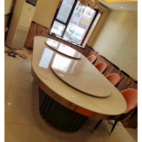 勝芳酒店家具批發 巖板餐桌 電動桌 酒店桌 圓桌  宴會桌 餐廳 飯店 會所 大理石圓桌 橢圓桌  火鍋桌 電動餐桌  餐桌 多泰酒店家具