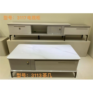 勝芳茶幾電視柜批發 板式茶幾電視柜 時尚茶幾電視柜組合 玻璃茶幾電視柜組合 簡約茶幾電視柜組合 客廳家具 巖板茶幾電視柜 春雷—小象成群家具