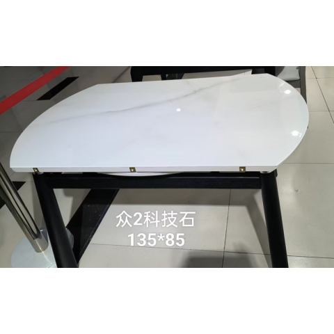 勝芳餐桌批發 家用餐桌 巖板餐桌 簡易餐桌  抽拉臺 世豪家具