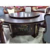 勝芳餐桌椅 酒店桌 圓桌 轉盤桌 實木旋轉大餐臺 桌面 桌架 實木餐桌椅 實木餐臺椅 中式餐桌椅 實木餐桌椅組合批發 木質家具 餐廳家具中式家具 雙全實木家具