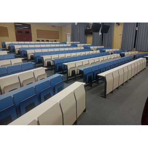 勝芳學生課桌椅批發 軟包階梯教室排椅  禮堂椅 聯排椅 階梯教室桌椅 學生排椅 課桌椅 暢博嘉校具