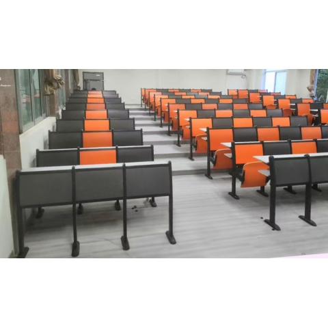 勝芳學生課桌椅批發 軟包階梯教室排椅  禮堂椅 聯排椅 階梯教室桌椅 學生排椅 課桌椅 暢博嘉校具